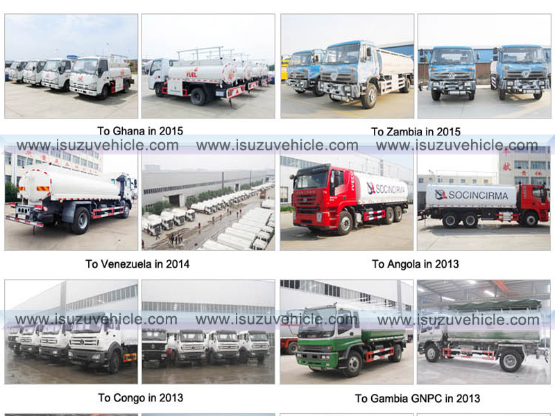 Fuel Truck Successful Cases Fuel Truck Successful Cases