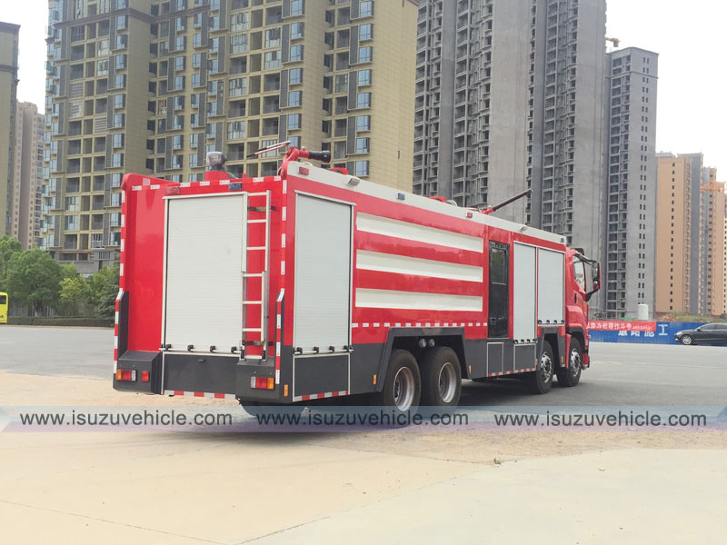 Water-dry Powder Fire Fighting Truck-5 Water-dry Powder Fire Fighting Truck-5
