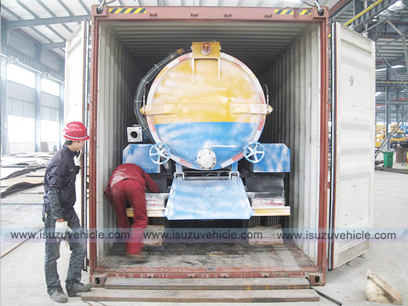 Sewage Vcuum Truck-Packing Sewage Vcuum Truck-Packing