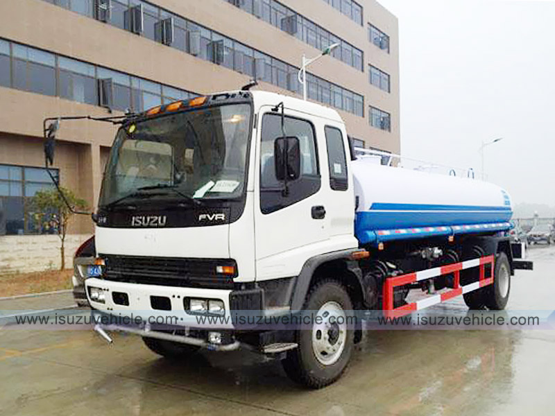 ISUZU Water Spray Truck-left front ISUZU Water Spray Truck-left front