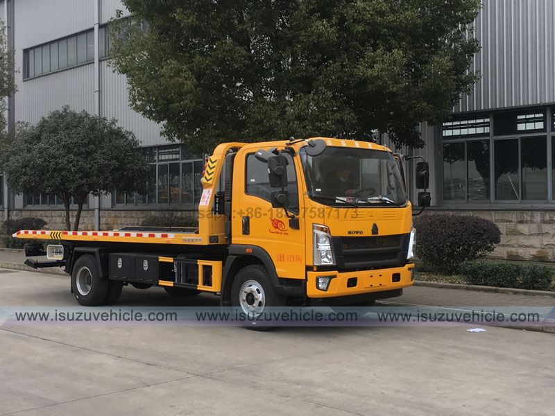 Road Flatbed Wrecker Tow Truck-2 Road Flatbed Wrecker Tow Truck-2