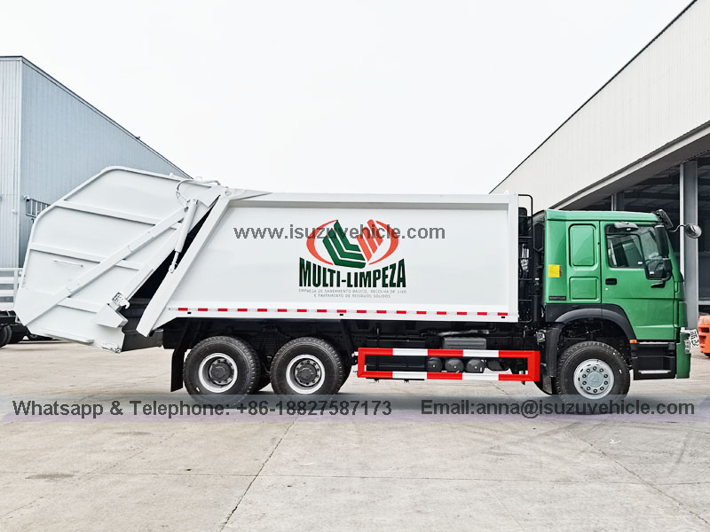 SINOTRUK HOWO Compactor Garbage Truck03 SINOTRUK HOWO Compactor Garbage Truck03