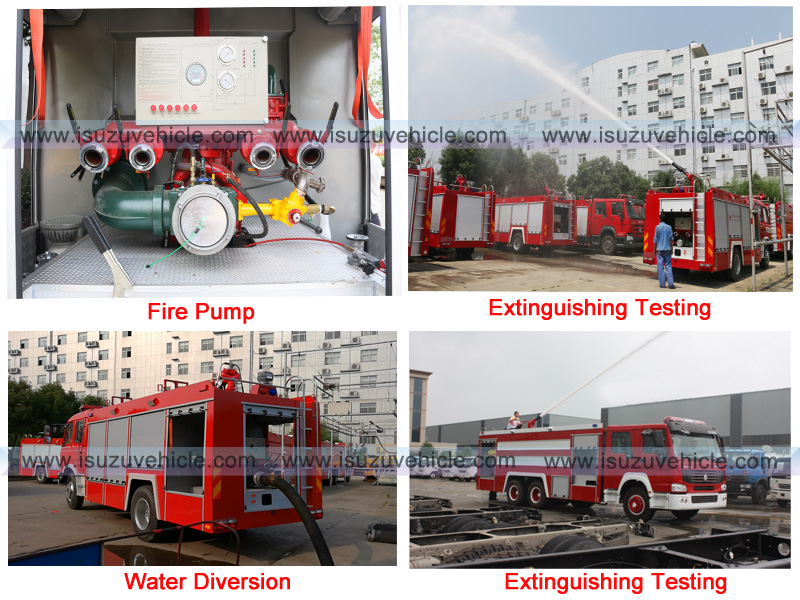 Fire Fighting Truck Testing Fire Fighting Truck Testing