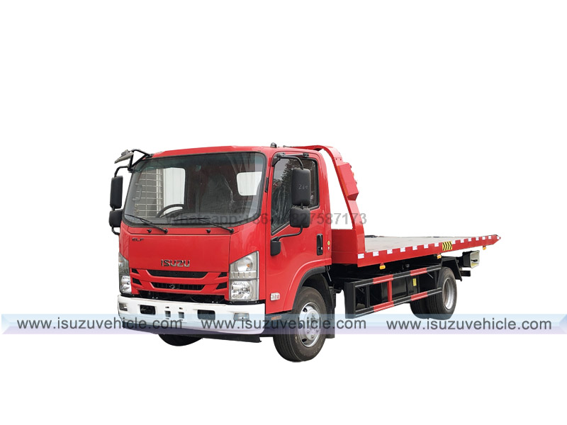 ISUZU Flatbed Tow Truck (1) ISUZU Flatbed Tow Truck (1)