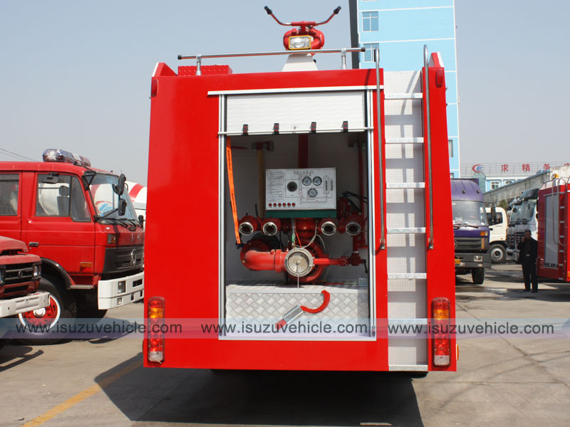 Howo Foam water fire truck-4 Howo Foam water fire truck-4