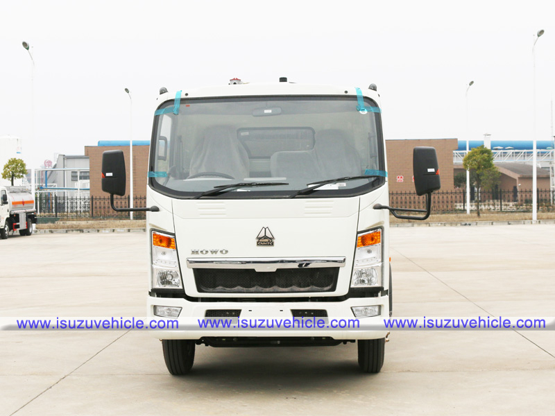 SINO TRUK HOWO 6cbm Compactor Garbage Truck-Front SINO TRUK HOWO 6cbm Compactor Garbage Truck-Front