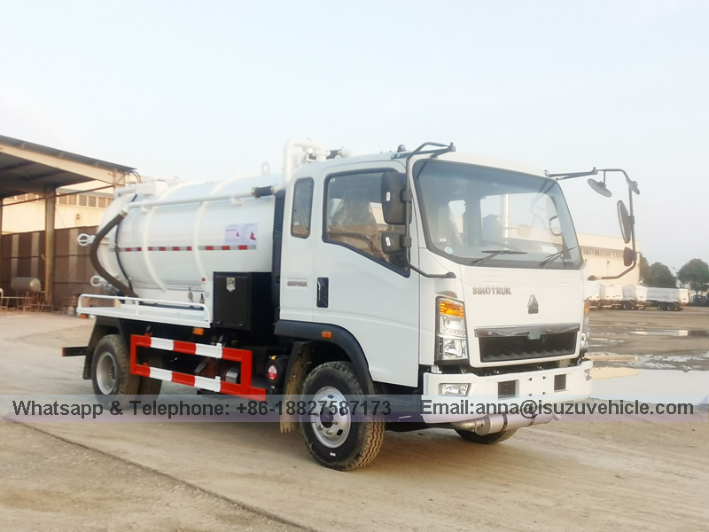 Sewage Suction Truck 05 Sewage Suction Truck 05