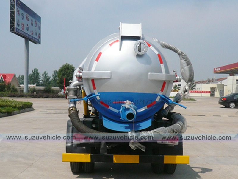 Dongfeng Vacuum Suction Tanker-4 Dongfeng Vacuum Suction Tanker-4