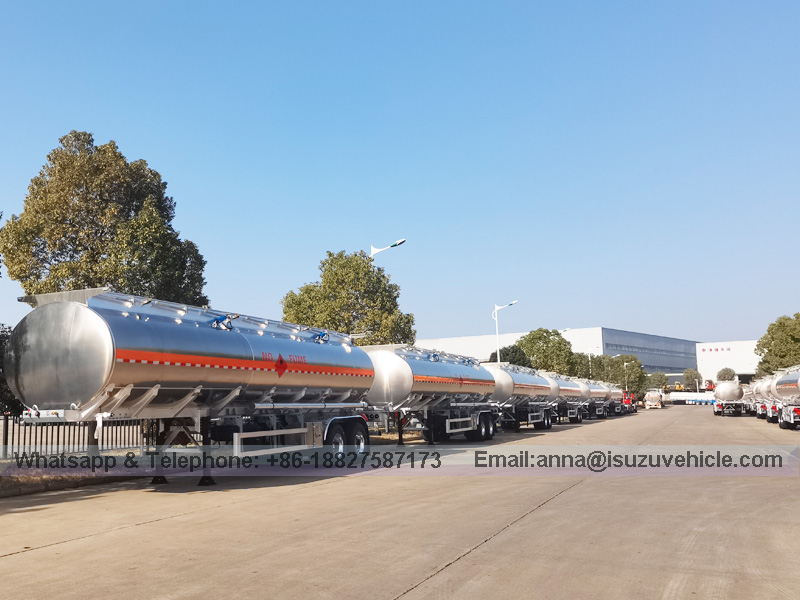 Aluminium Alloy Fuel Tank Semi-Trailer-1 Aluminium Alloy Fuel Tank Semi-Trailer-1
