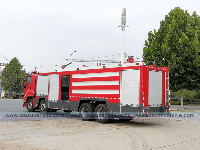 Water-dry Powder Fire Fighting Truck-7 Water-dry Powder Fire Fighting Truck-7