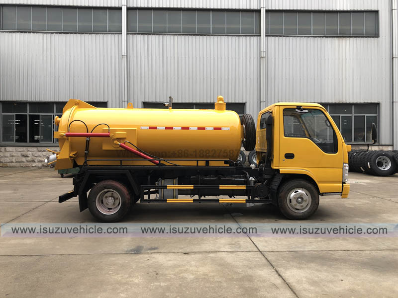 ISUZU Sewage Vacuum Tank Truck (6) ISUZU Sewage Vacuum Tank Truck (6)