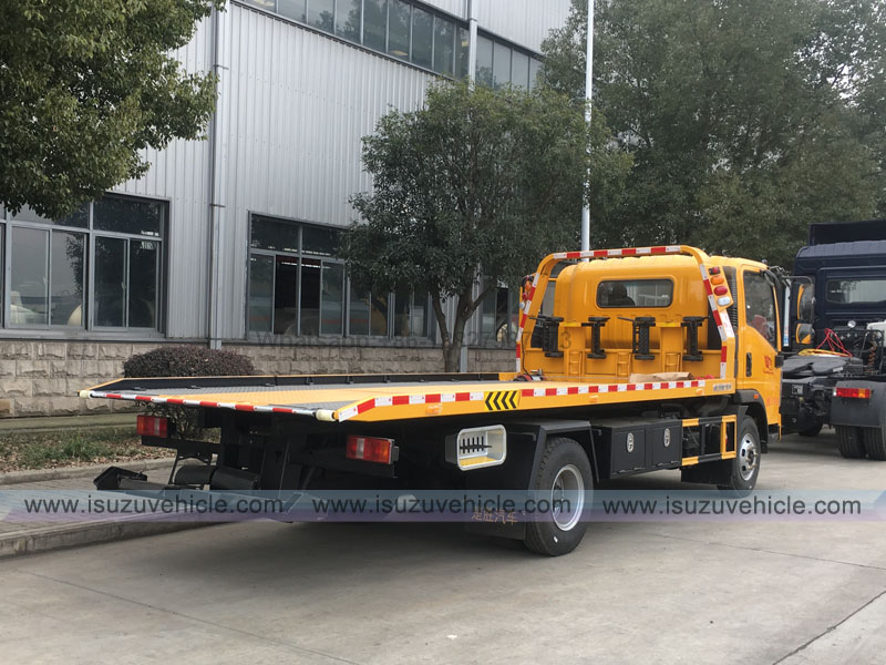 Road Flatbed Wrecker Tow Truck-4 Road Flatbed Wrecker Tow Truck-4