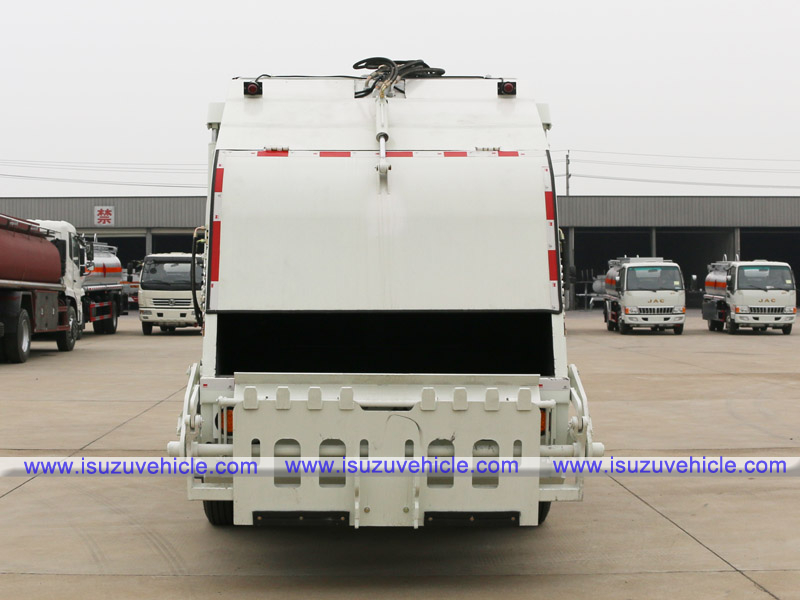 SINO TRUK HOWO 6cbm Compactor Garbage Truck-Rear SINO TRUK HOWO 6cbm Compactor Garbage Truck-Rear