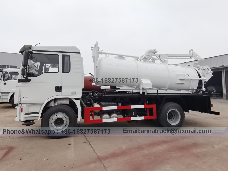 Combined Suction and Cleaning Truck Combined Suction and Cleaning Truck