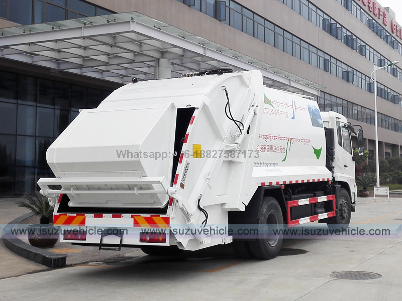 Dongfeng Kingrun10CBM Dustbin Lorry