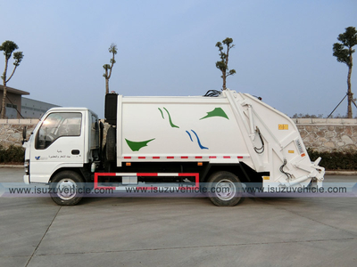 ISUZU 6cbm Garbage Compactor Truck(id:10549937). Buy China 