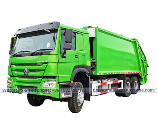 SINOTRUK HOWO 18cbm Compactor Garbage Vehicle