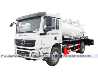 Shacman 10,000 Liters Combined Dredging Suction and Cleaning Truck