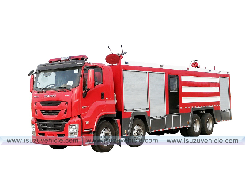 ISUZU Brand Water-dry Powder Fire Fighting Truck