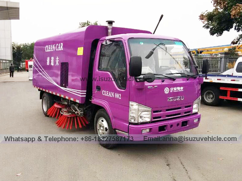 Japan Brand isuzu Road Sweeper Truck