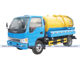 JAC 4,000 Liters Sewage Suction Truck