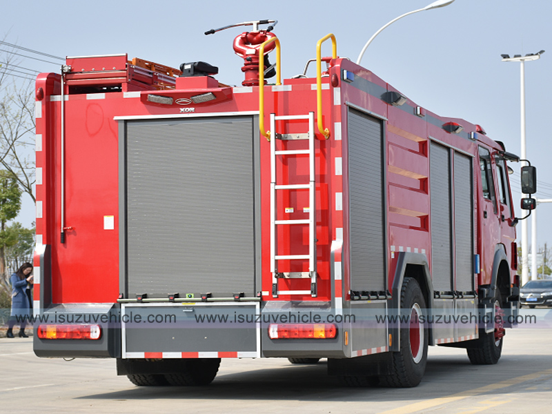 SINOTRUK HOWO Water Foam Fire Fighting Truck
