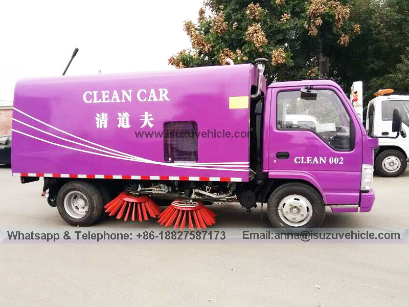 Japan Brand isuzu Road Sweeper Truck