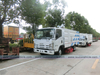 ISUZU 4cbm Dustbin And 1500 Liters Water Tank Road Sweeper Machine
