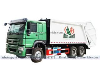 SINOTRUK 20cbm Garbage Compactor Collector Truck