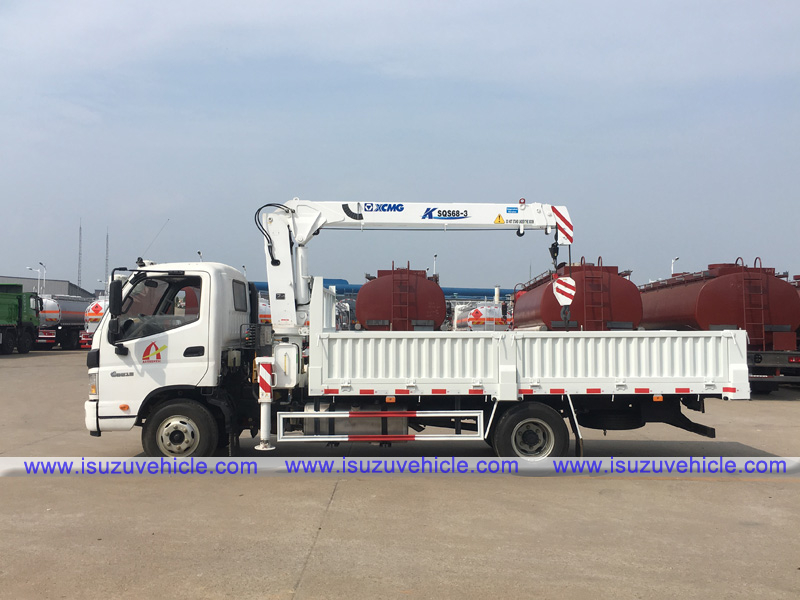 FOTON 3.2 Tons Truck Mounted Crane