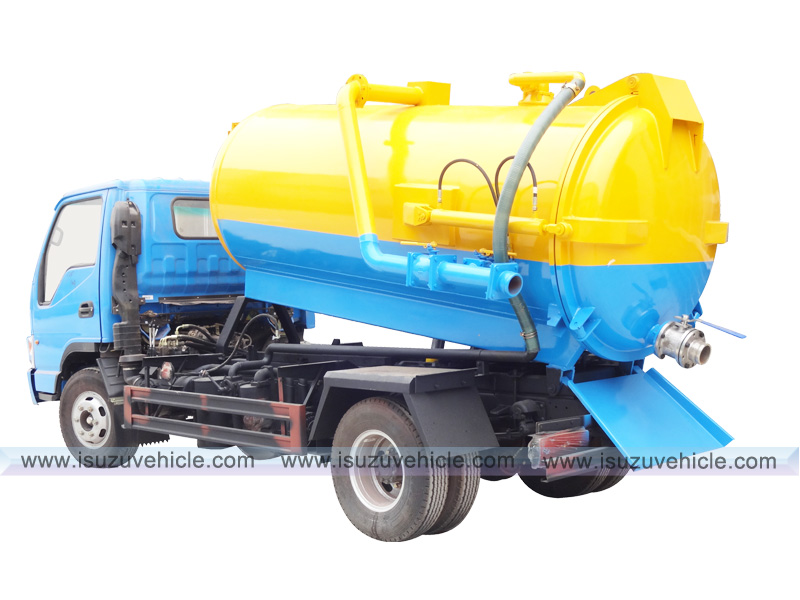 JAC 4,000 Liters Sewage Suction Truck