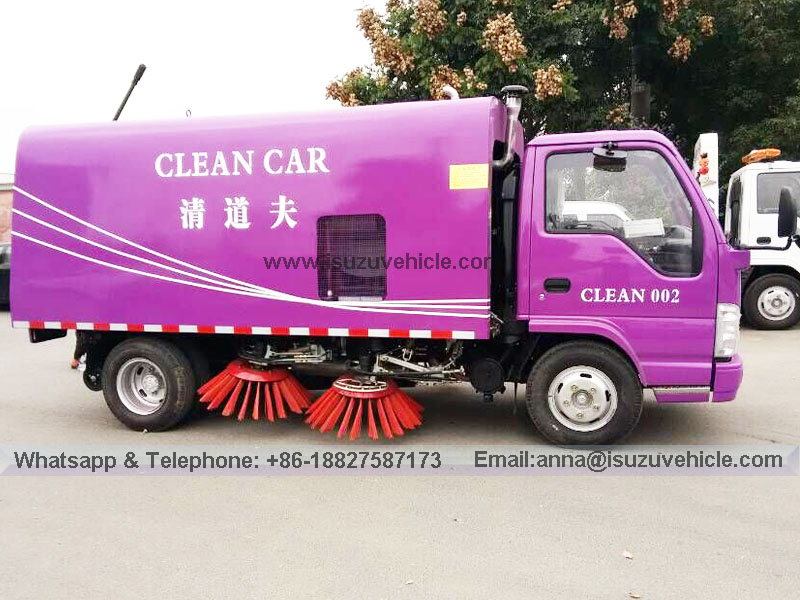 Japan Brand isuzu Road Sweeper Truck