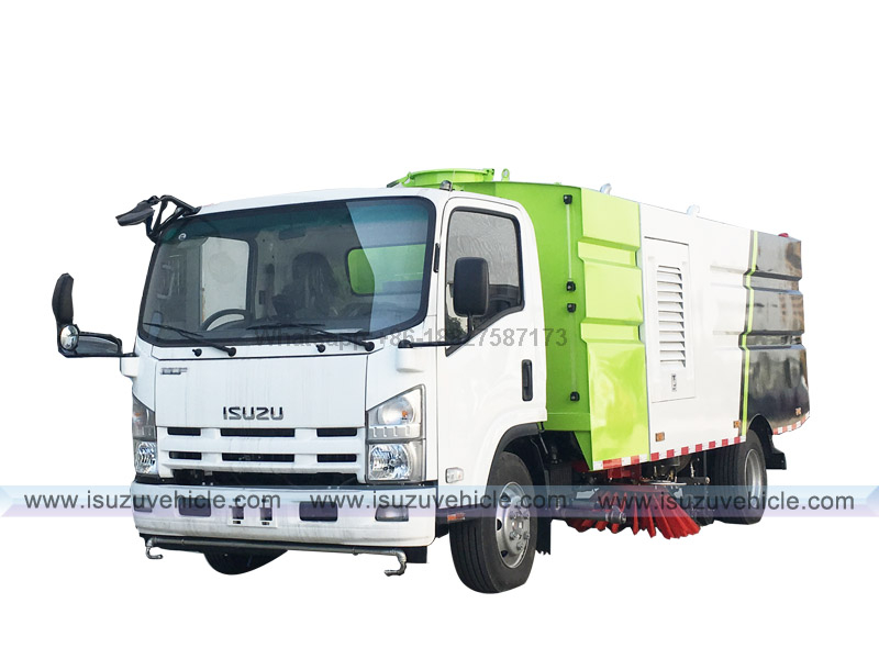 Chinese Special Purpose Truck Manufacturer ISUZU Road Washing Truck