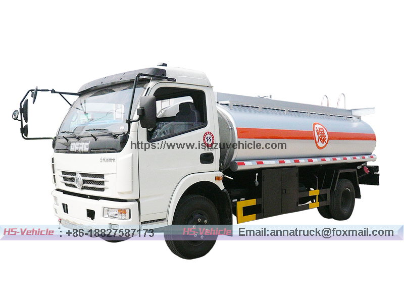 Dongfeng Brand 5000 to 8000 Liters Oil Tank Vehicle