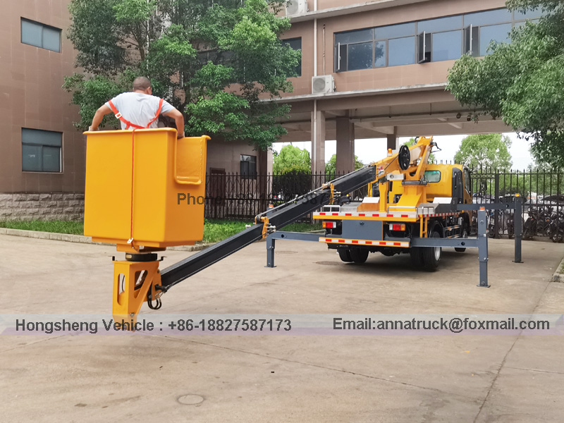 Aerial Platform Truck Testing Aerial Platform Truck Testing