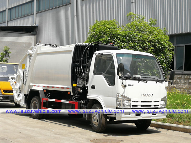 ISUZU 4cbm Waste Compactor Truck