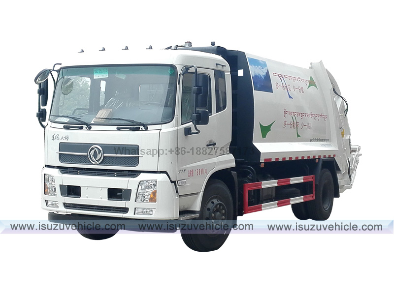 Dongfeng Kingrun10CBM Dustbin Lorry