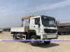 SINOTRUK HOWO 4X4 Telescopic Boom Crane Truck