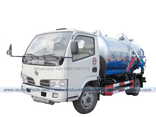 Dongfeng 3,000 Liters Vacuum Suction Tanker