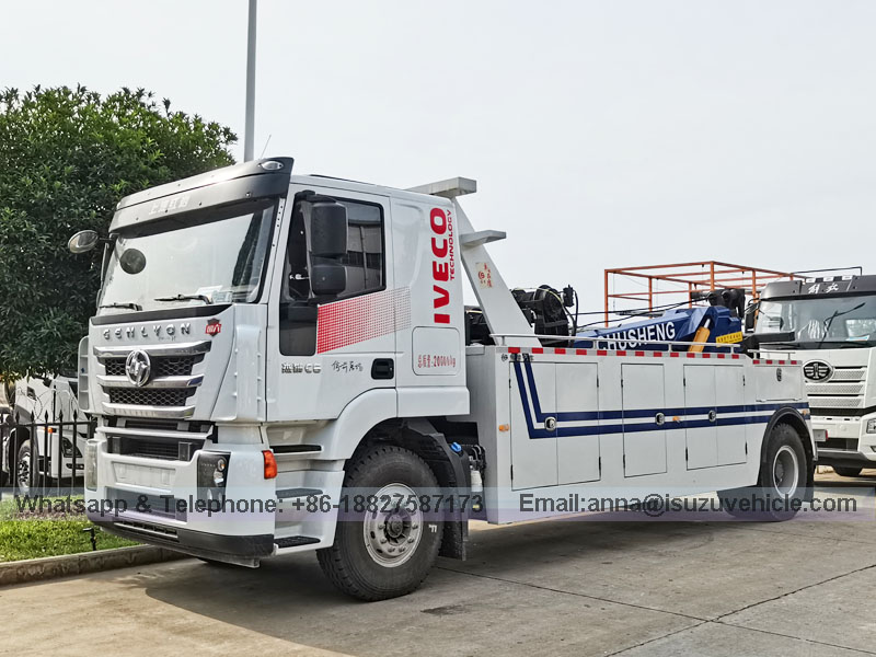 2 Axles Chinese IVECO Road Rescue Truck