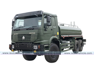 Sinotruk 10,000 Liters 6X6 Off-road Water Truck