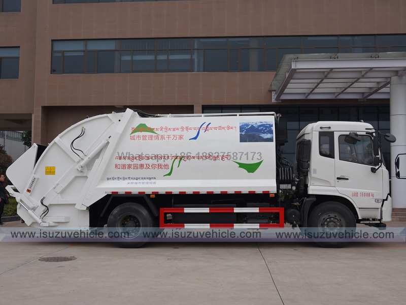 Dongfeng Kingrun10CBM Dustbin Lorry