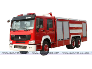 SINOTRUK HOWO 12,000 Liters Fire Fighting Truck