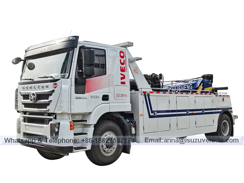 2 Axles Chinese IVECO Road Rescue Truck