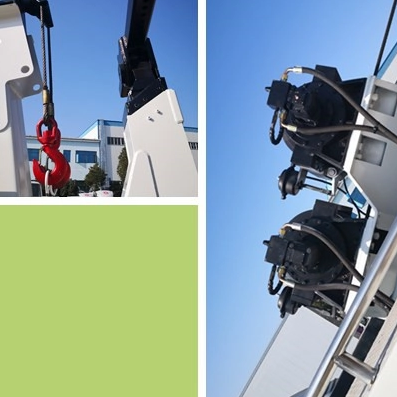 SHACMAN 8x4 10 Wheel 30-50ton Towing And Crane Rescue Truck