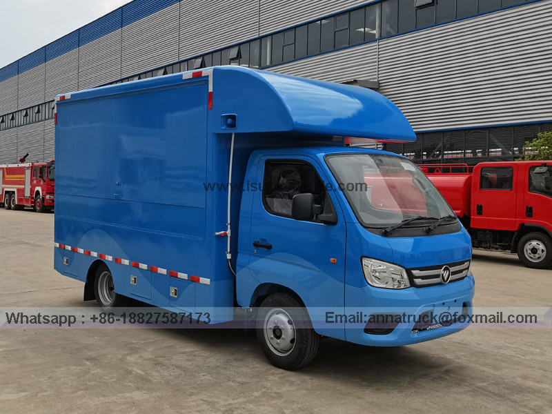 Chinese Foton Mobile Food Truck for Sale