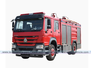 SINOTRUK HOWO Water Foam Fire Fighting Truck
