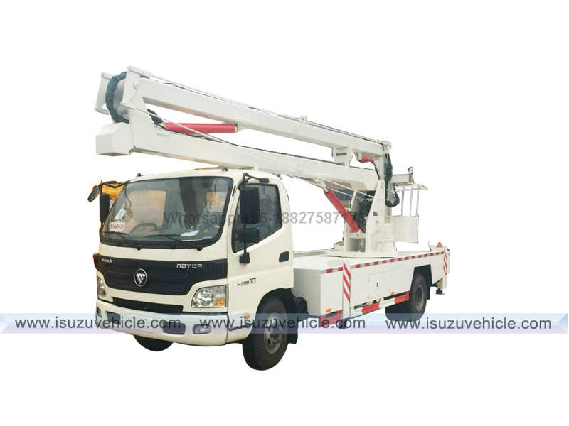 FOTON 12 M Hydraulic Lift Platform Truck