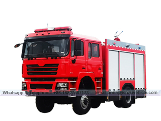 Shacman 4x4 Water and Foam Fire Truck